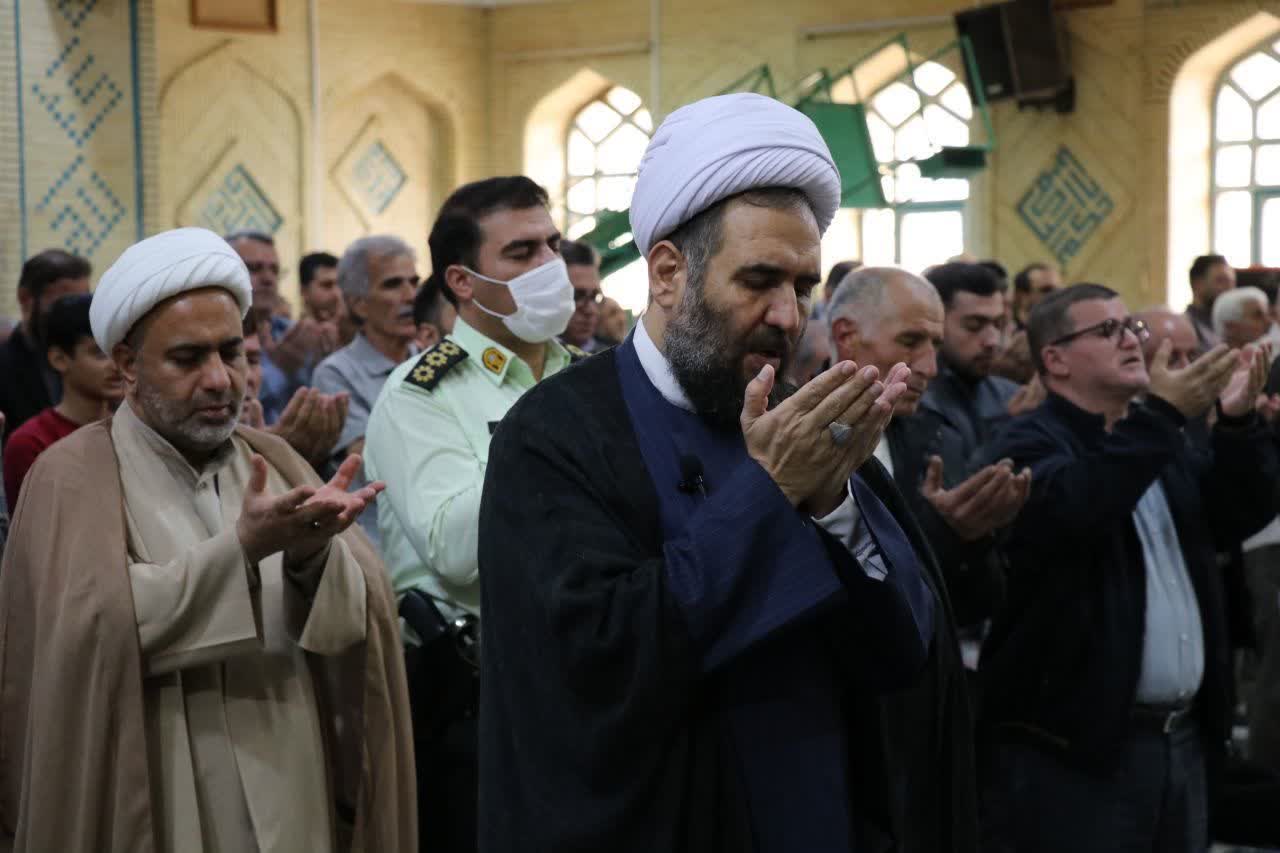 گزارش تصویری نماز عبادی سیاسی جمعه ۲۱مهرماه۱۴۰۲ شهر مهستان در مسجد جامع حضرت ولی عصر عج