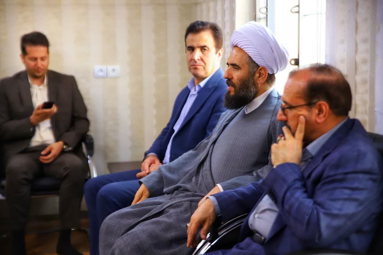 دیدار نماینده محترم مجلس شورای اسلامی با امام جمعه مهستان