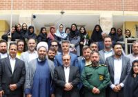 دیدار و تبریک روز معلم توسط امام جمعه و مسئولان شهر مهستان