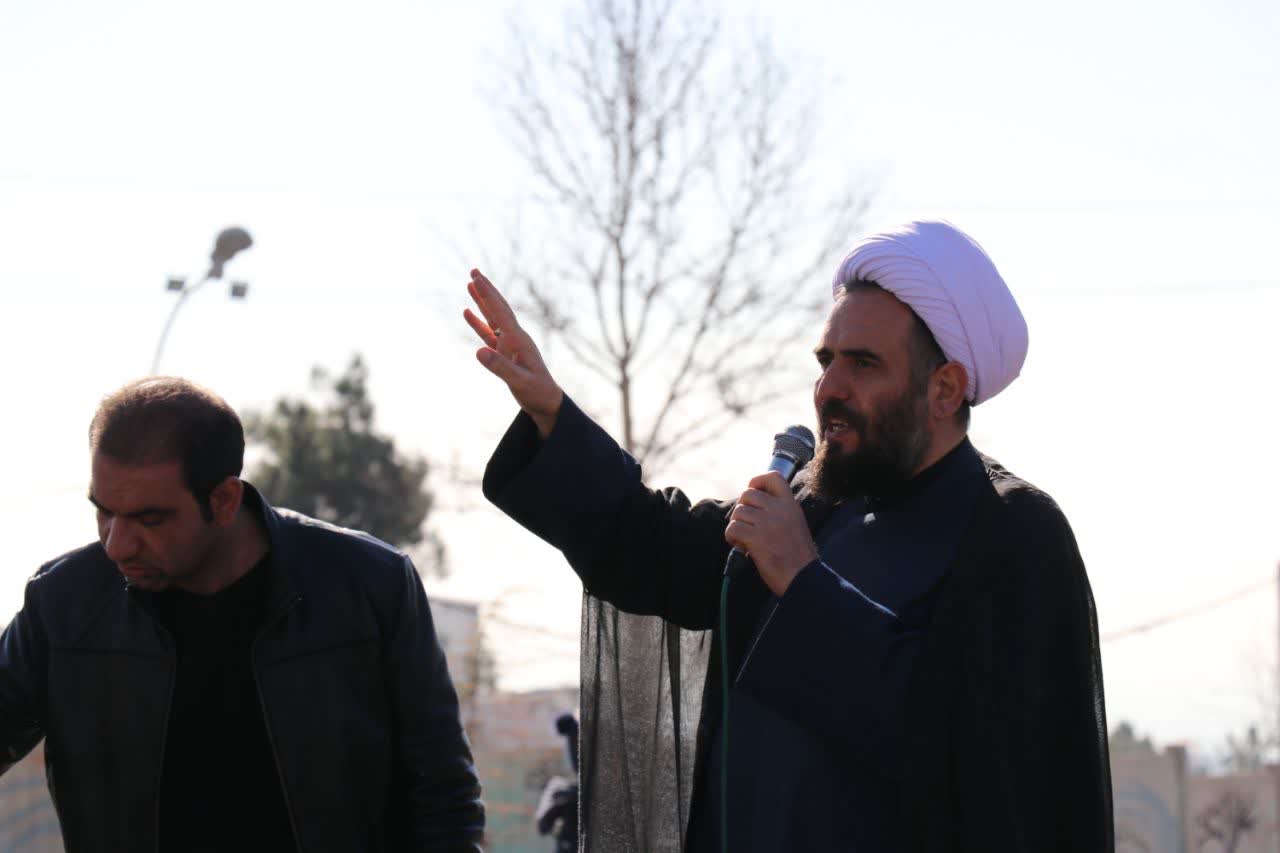 گزارش تصویری دسته عزاداران فاطمی شهر جدید مهستان