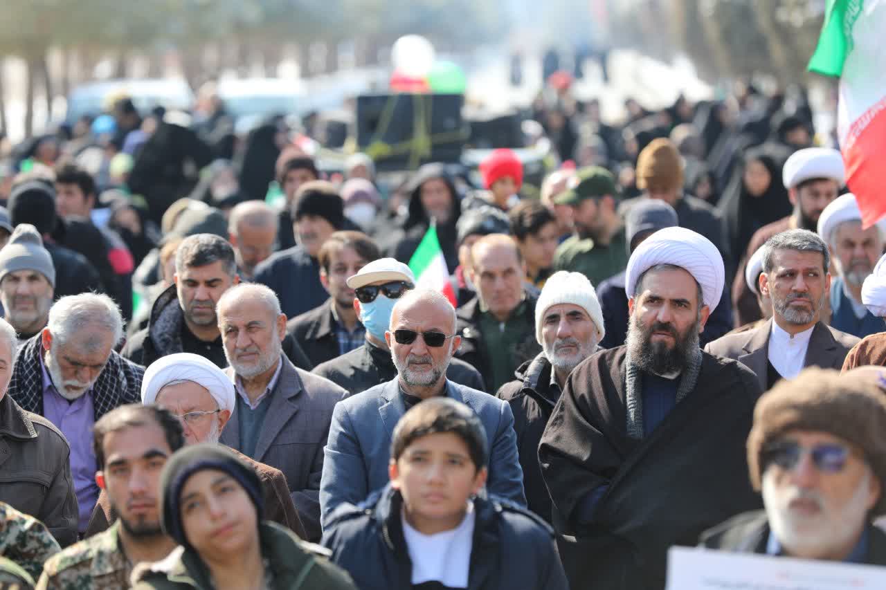راهپیمایی ۲۲ بهمن ۱۴۰۳ شهر مهستان