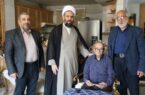 دیدار نوروزی امام جمعه مهستان با خانواده شهید سید غلامرضا حسینی